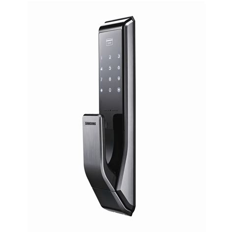 samsung smart push pull digital door lock rfid reader|samsung push pull dp609 problems.